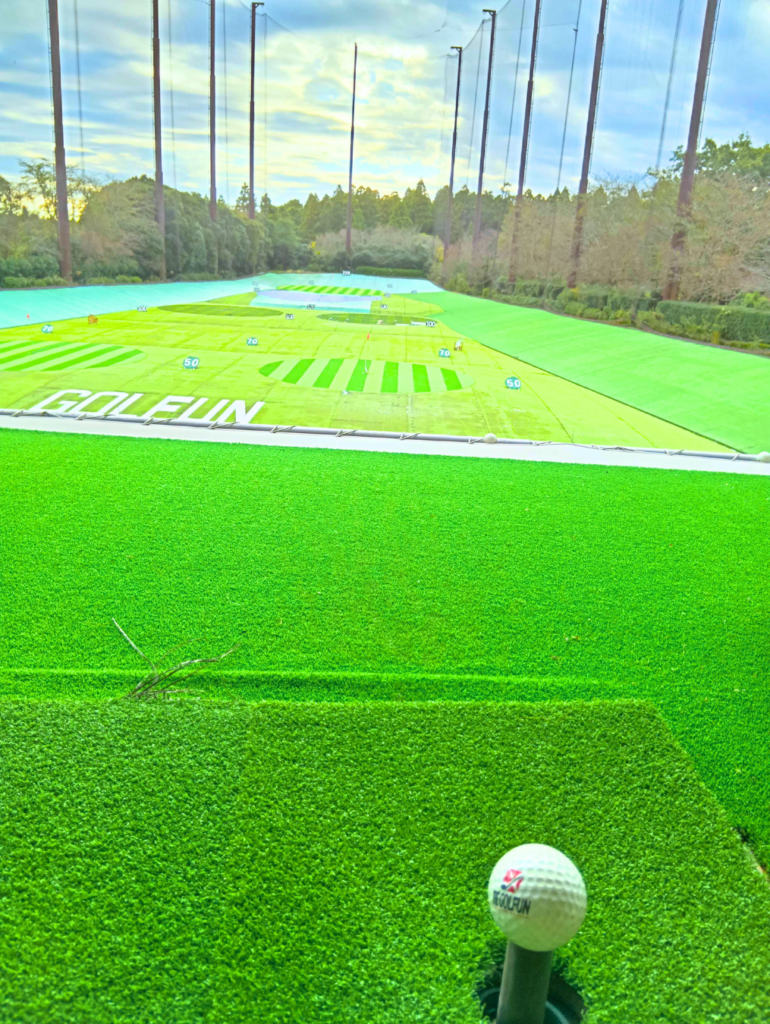ザ・ゴルファン【成田・酒々井】ゴルフ練習場　オートティーアップ